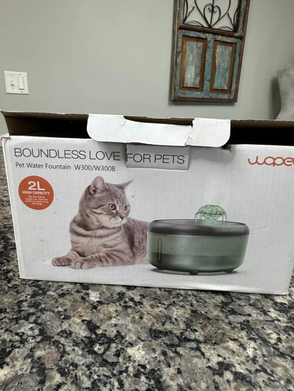 Wopet 2L Pet Water Fountain NEW